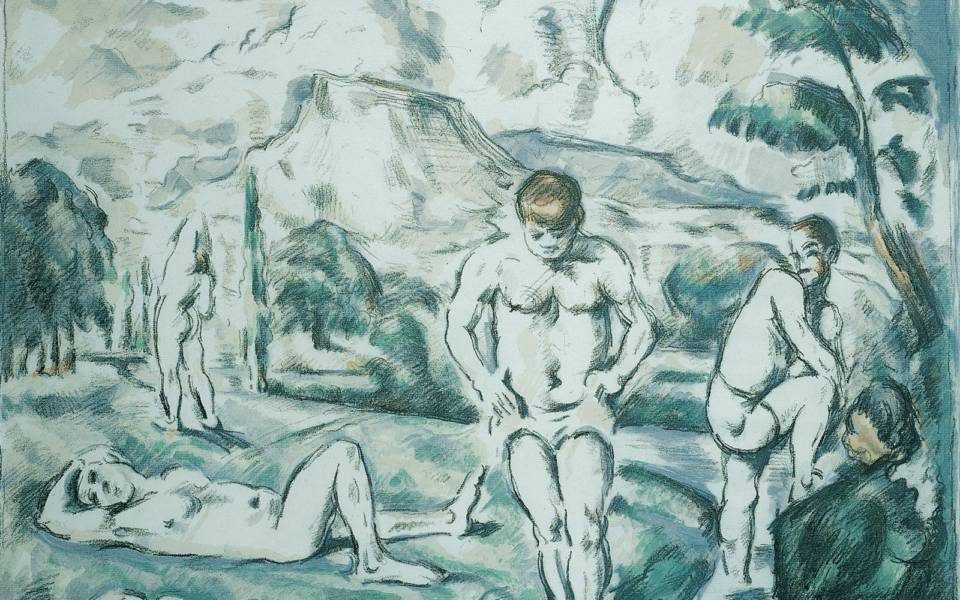 Paul Cèzanne, Les Grands Baigneurs (The Large Bathers) (1898)