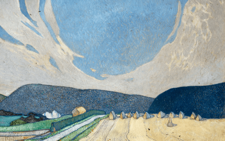 Edward Reginald Frampton, The South Downs near Eastbourne, East Sussex